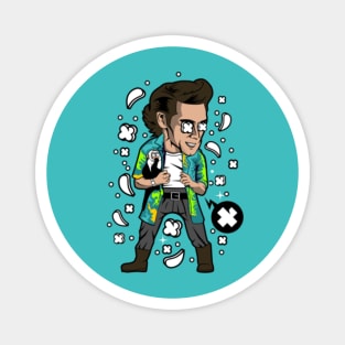 Ace Ventura Pop Art Magnet